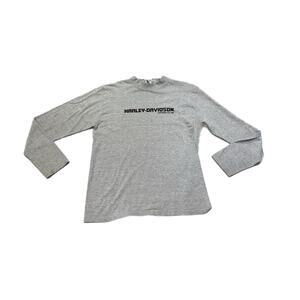 Early 2000s Harley-Davidson Minimal Logo Long Sleeve XL